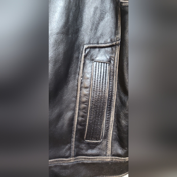 Affliction Means Leather Jacket Size XLARGE - Picture 5 of 15